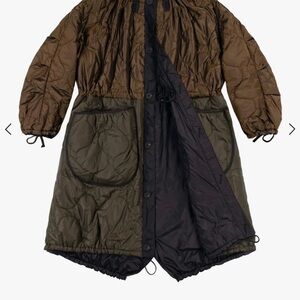 Marfa Stance Parachute Parka with detachable hood - size xs/s